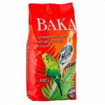 Вака Корм для мелких и средних попугаев 500 гр