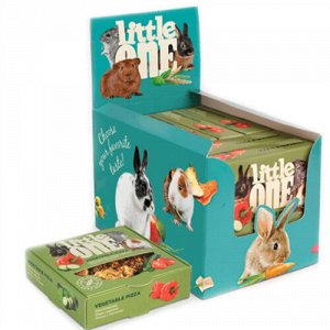 Little One Лакомство д/грыз Пицца с овощами 55гр