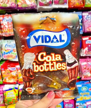 Мармелад со вкусом колы VIDAL COLA бутылочки Кола 90 гр
