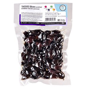 оливки EL GREKO TASSOS c косточкой 200 г м/у 1/12