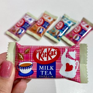 Японский Кит Кат Мини со вкусом молочного чая /  Kit Kat Mini Milk Tea / КитКат / KitKat 9 гр Японские сладости