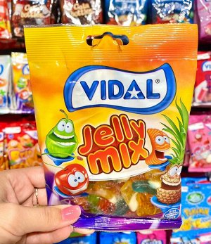 Мармелад со вкусом фруктов Vidal Jelly Mix / Видал 90 гр
