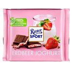 шоколад Риттер Спорт Клубника с Йогуртом 100 г