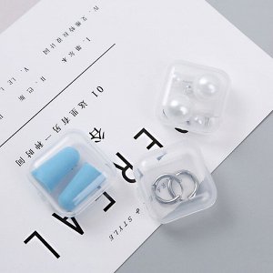 Fashion & Bags Пластиковый мини-контейнер, прозрачный органайзер, 1 шт