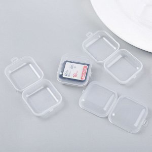 Fashion & Bags Пластиковый мини-контейнер, прозрачный органайзер, 1 шт
