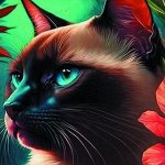***Алмазная мозаика 40х50 см НА ПОДРАМНИКЕ, полная выкладка,