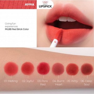 Нежный бархатный тинт для губ Zero Velvet Tint, #02 joyful