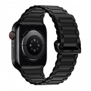 PREMIUM Ремешок для Apple Watch HOCO WA06 Flexible series military pattern magnetic silicone strap 38,40,41,42,44,45,49 mm