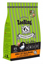 ZooRing ZR ADULT CAT   &quot;УТКА &amp; ШИПОВНИК&quot; фитокомплекс для кошек всех пород.