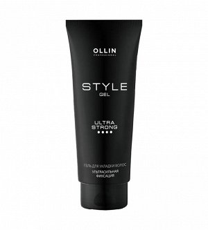 OLLIN Professional Ollin STYLE Гель для укладки волос ультрасильной фиксации Оллин 200 мл