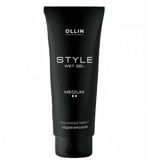 Оллин OLLIN Style Гель для волос мокрый эффект средней фиксации Оллин 200 мл