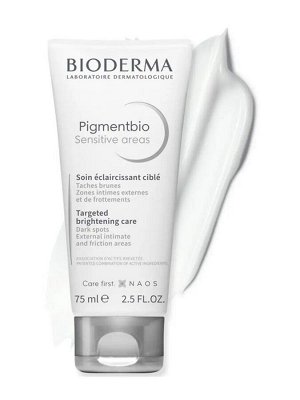 Биодерма Осветляющий крем для чувствительных зон Bioderma Pigmentbio 75 мл Биодерма