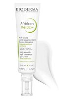 Bioderma Sebium Kerato+ Гель-крем от воспалений и черных точек для жирной кожи склонной к акне Биодерма Себиум 30 мл