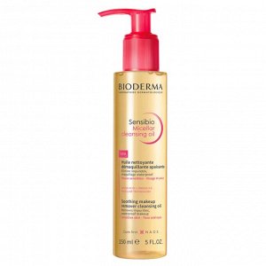 Биодерма Мицеллярное масло для чувствительной кожи очищающее Bioderma Sensibio 150мл Биодерма