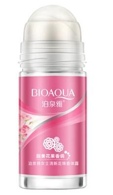 OBO Bioaqua дезодорант женский для всех типов кожи цветочно-фруктовый 50 мл ролик BQY8356