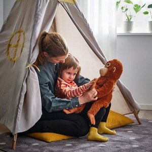 DJUNGELSKOG, Мягкая игрушка орангутанг