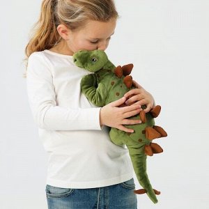 JÄTTELIK, Мягкая игрушка, динозавр/dinosaur/stegosaurus, 50 см
