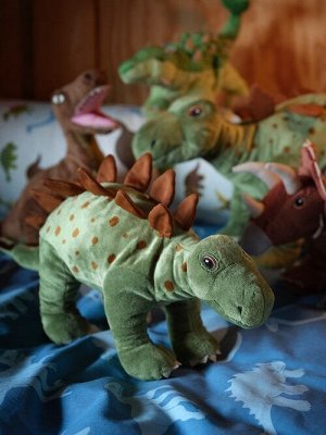 JÄTTELIK, Мягкая игрушка, динозавр/dinosaur/stegosaurus, 50 см