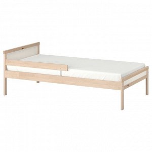 СНИГЛАР, каркас кровати с решетчатым основанием, бук, 70x160 см
