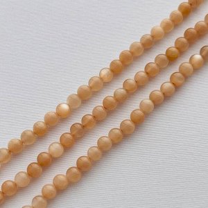 Бусины для украшений из Лунного камня