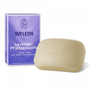 Лавандовое растительное мыло Weleda