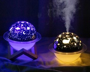 Увлажнитель воздуха + ночник 2в1 LED Humidifier