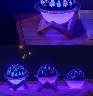Увлажнитель воздуха + ночник 2в1 LED Humidifier