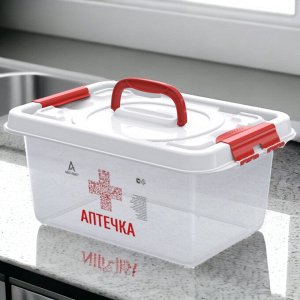 Аптечка (бокс универсальный), 8л, 359x242x166мм