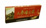 Китайский эликсир Gaojibupin Маточное молочко с женьшенем Ginseng Royal Jelly, 10 флаконов по 10 мл