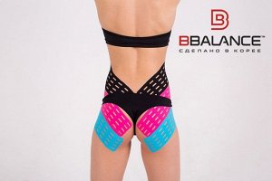 Кинезио тейп  BBTape LYMPH TAPE хлопок 7,5см х 5м