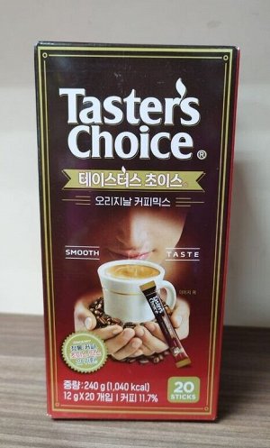 Taster's choice MIX 3 в1 1/20/24 трубочка 12 г. 1/20/24