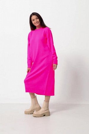 Женское удлиненное платье-свитер Happy Fox