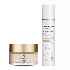 Сесдерма Набор "Утреннее комбо для сияния кожи", 2 средства (Sesderma, Azelac Ru)