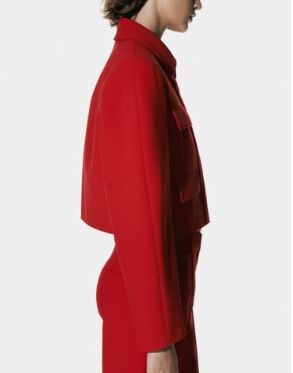 КОРОТКИЙ БЛЕЙЗЕР С КЛАПАНАМИ арт. 8524600 600, красный