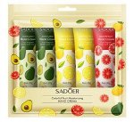 Sadoer Набор (крем для рук 5 шт*30 гр) грейпфрут, лимон, авокадо 1уп. SD81709