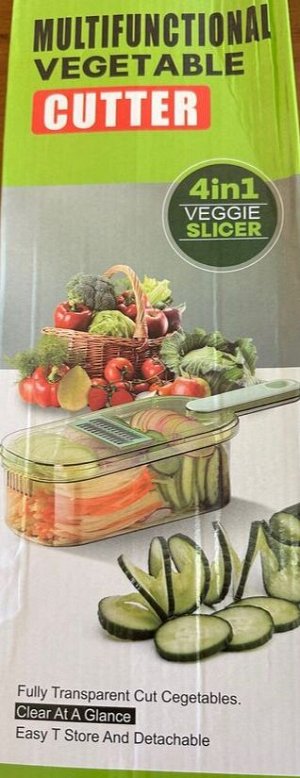 Терка для овощей с контейнером 4в1