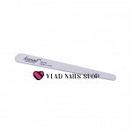 Пилка LISANAIL  прямая  100/180 серая капля  тонкая основа