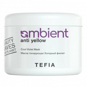 TEFIA Ambient Маска тонирующая для волос Холодный фиолет / Anti Yellow Cool Violet Mask, 500 мл
