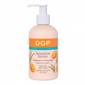 Domix Green Professional Крем для рук и тела выравнивающий тон кожи / Tangerine &amp; Lemongrass, 260 мл