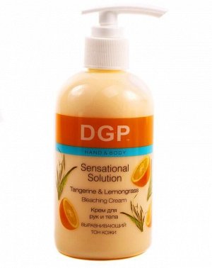 Domix Green Professional Крем для рук и тела выравнивающий тон кожи / Tangerine &amp; Lemongrass, 260 мл
