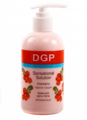 Domix Green Professional Крем для рук и тела витаминный / Cranberry, 260 мл
