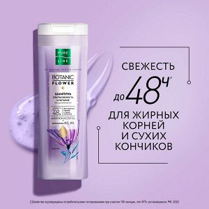 Чистая Линия подарочный набор Botanic Flower Шампунь Ультрасвежесть и увлажняющая сыворотка для волос 10в1 200+160 мл