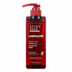 Гель для душа Lucky Fine Damascus Rose "Дамасская роза" / 500 мл