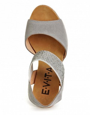 Босоножки EVITA, Серый