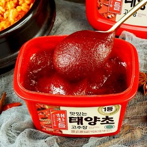 Паста перцовая острая Кочудян 500 г, (GOCHUJANG HOT PEPPER PASTE) CJ CheilJedang Ю.Корея