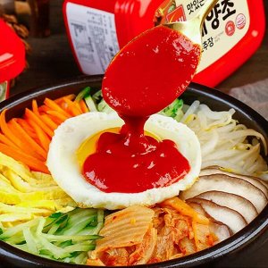 Паста перцовая острая Кочудян 500 г, (GOCHUJANG HOT PEPPER PASTE) CJ CheilJedang Ю.Корея