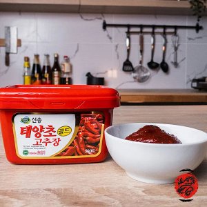 Паста перцовая острая Кочудян 500 г, (GOCHUJANG HOT PEPPER PASTE) CJ CheilJedang Ю.Корея