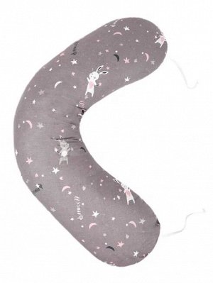 Подушка для беременных AmaroBaby 170х25 (Princess), серый