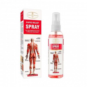 Спрей от боли в суставах и мышцах Rapid Relief Spray / 100 мл