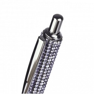 Ручка шариковая MESHU ""Lilac diamond"" синяя, 1,0мм